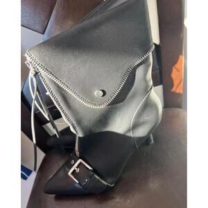 Black ankle boots size 8.5 New